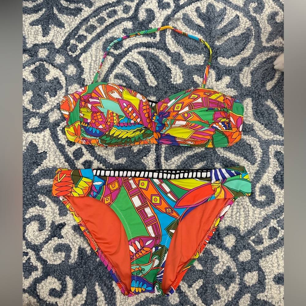 Trina Turk Swimsuit Bikini set- Size 6